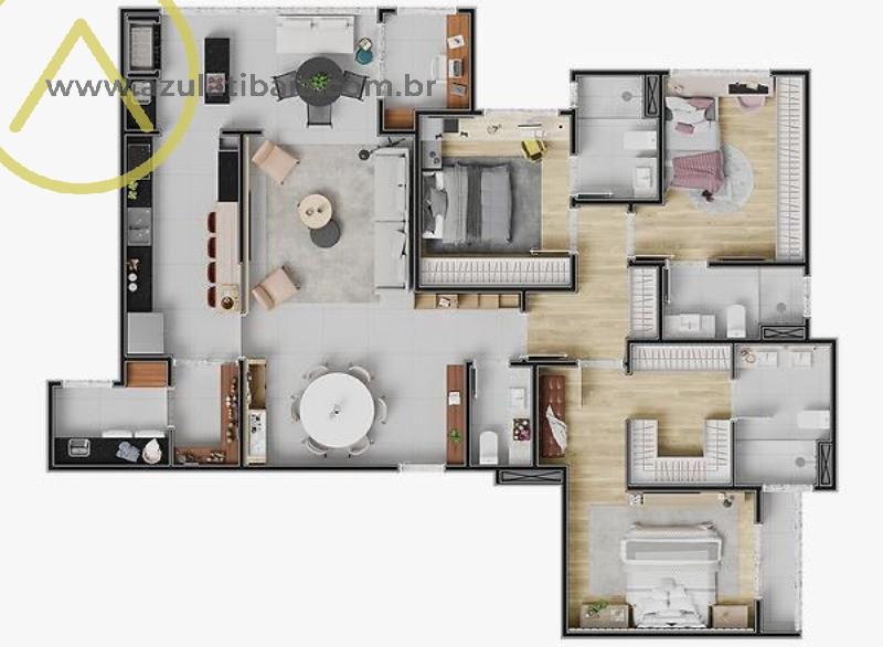 Apartamento, 3 quartos, 101 m² - Foto 12