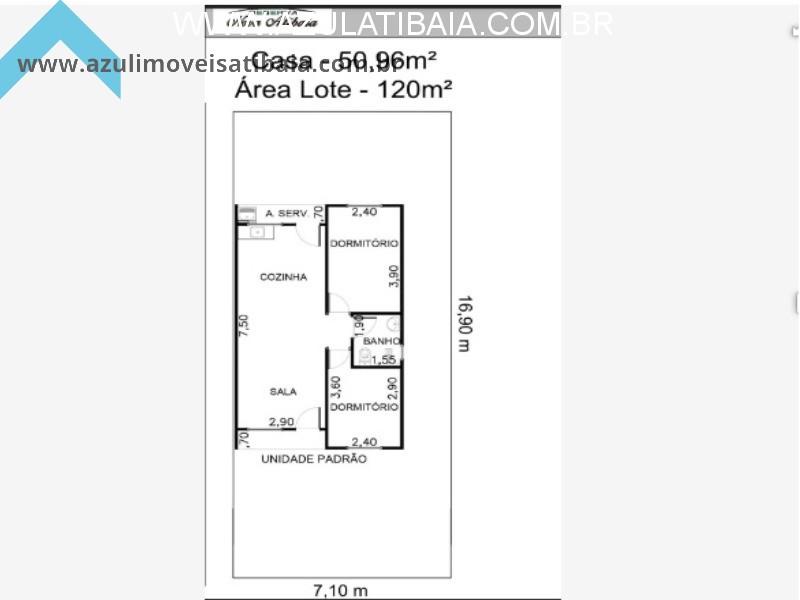 Casa, 2 quartos, 50 m² - Foto 14