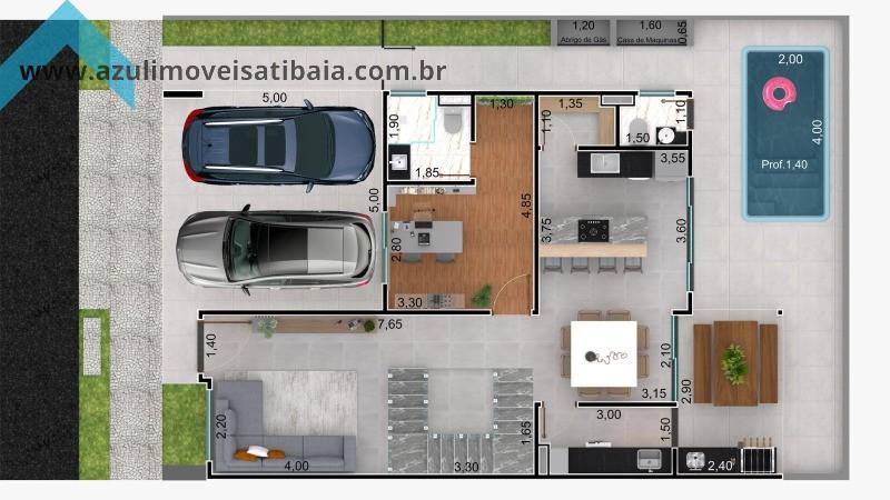 Casa de Condomínio, 4 quartos - Foto 4