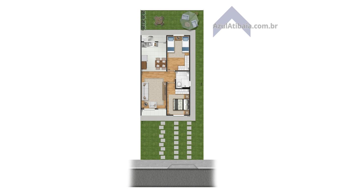 Casa, 2 quartos, 50 m² - Foto 12
