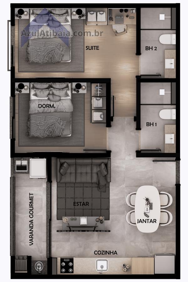 Apartamento, 1 quarto, 40 m² - Foto 20