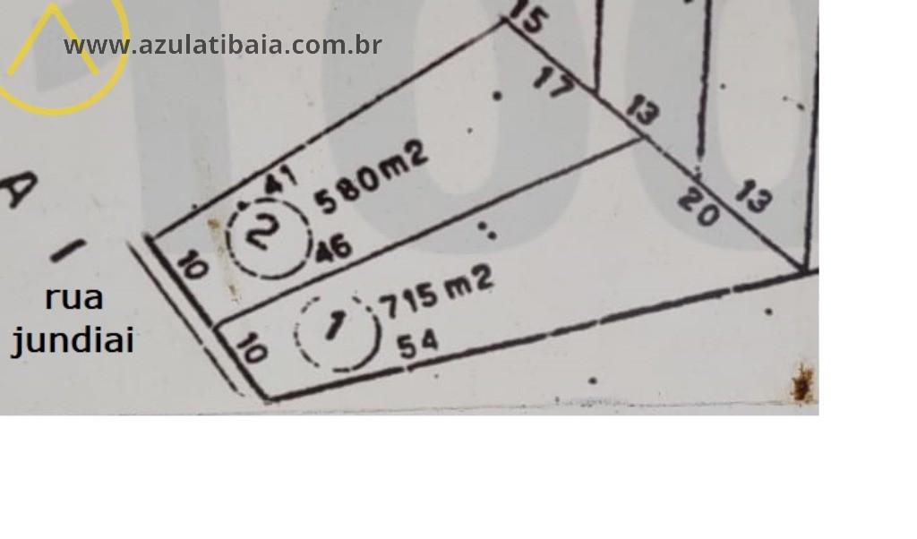 Terreno à venda com 715m² de terreno no Jardim Paulista, Atibaia (SP) — foto 3 de 3