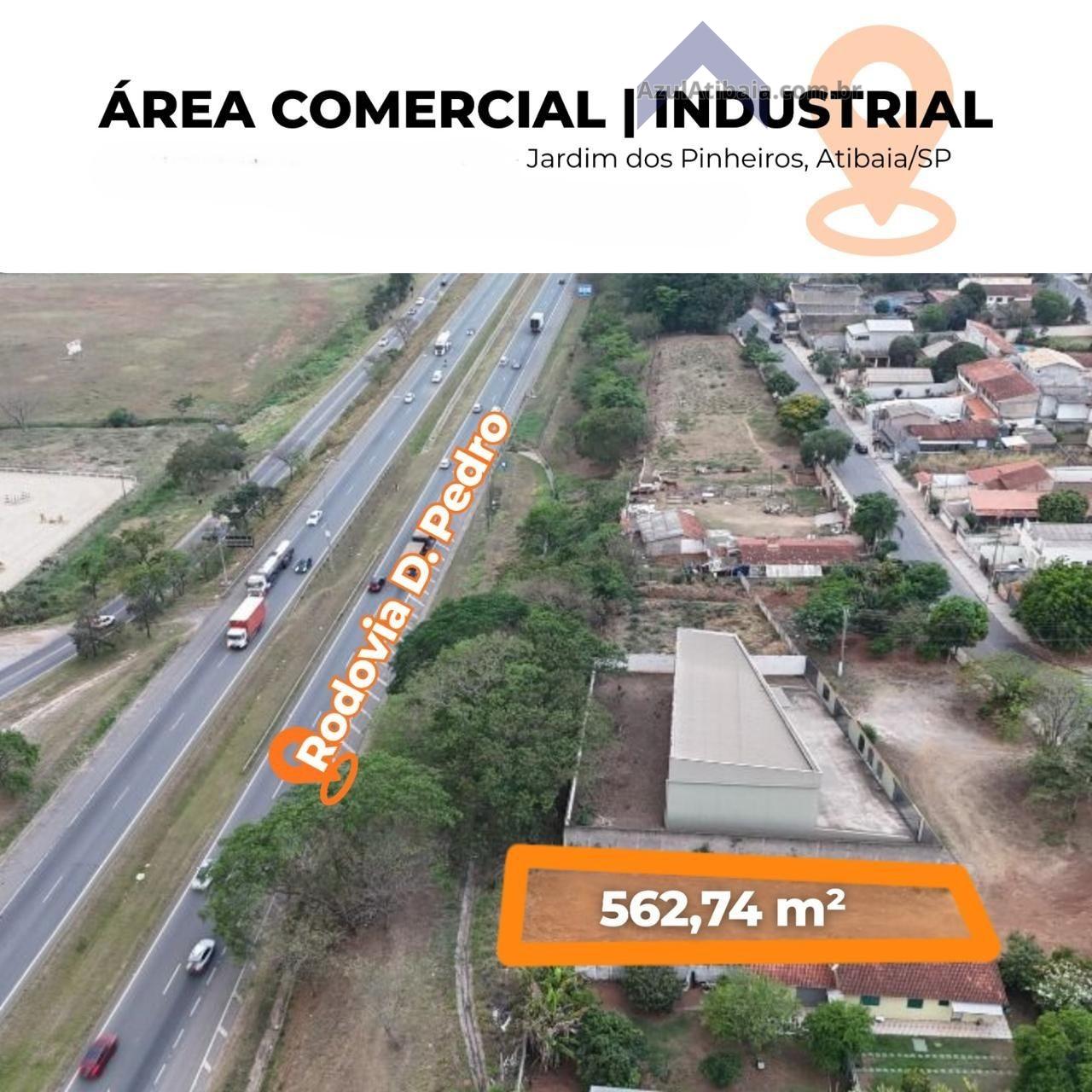 Terreno à venda com 562m² de terreno no Jardim Dos Pinheiros, Atibaia — foto principal