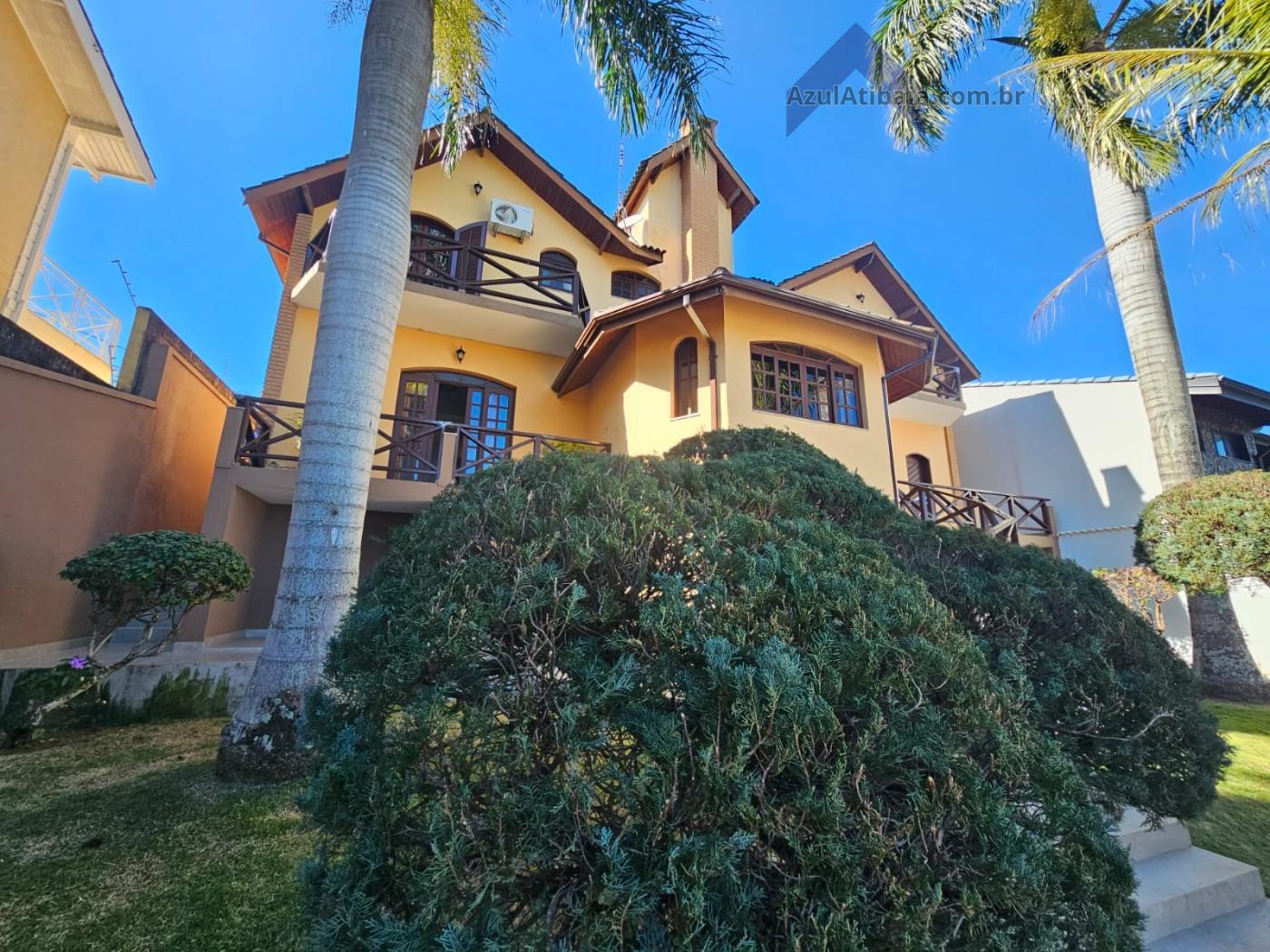 Casa à venda com 5 quartos, 5 banheiros, 6 vagas e 446m² no Vila Santista, Atibaia — foto principal
